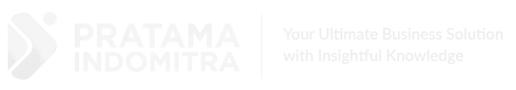 Tagline logo putih Pratama Indomitra Konsultan