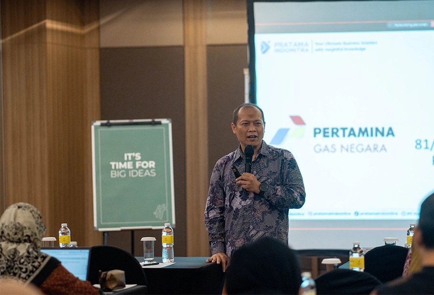 Instruktur pada pelatihan ini ialah Dr. Prianto Budi Saptono, Ak., CA., M.B.A.