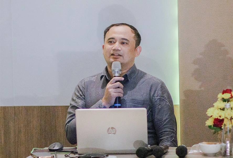 Workshop Penyusunan Annual Report (AR) dan Sustainability Report (SR) PT Petrokimia Gresik.